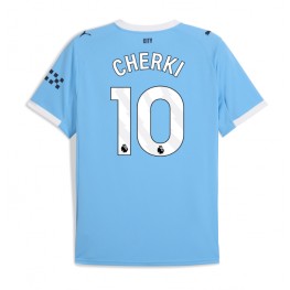 Manchester City Rayan Cherki #10 Thuis tenue 2025-26 Korte Mouw